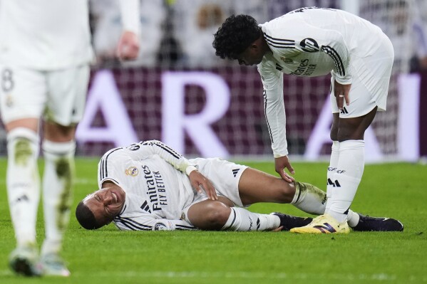 足球赛事花絮 - 欧冠 皇马不敌阿森纳姆巴佩连五场没有进球或助攻破纪录