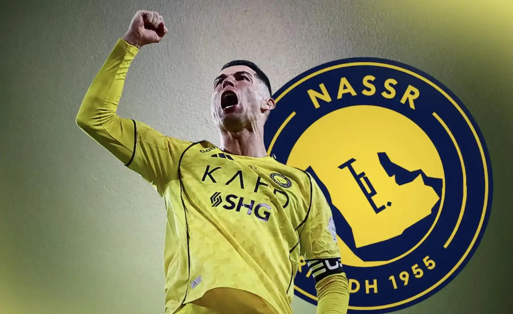 C罗 社媒晒自己今日现身利雅得胜利照片