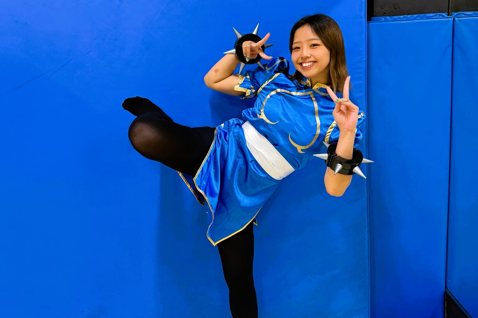 日本 美女 踢拳职业选手木村萌那秀「真百裂脚」